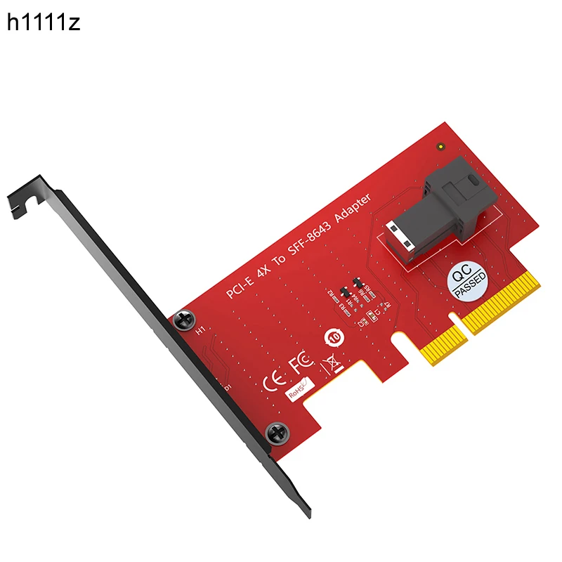 Адаптер PCI Express 4.0 X4 к SFF-8643, плата расширения, переходник для SSD U.2 SFF-8639 PCI-e NVME для Intel 750 2,5 дюйма U.2 SSD
Адаптер PCI Express 4.0 X4 к SFF-8643, плата расширения, переходник для SSD U.2 SFF-8639 PCI-e NVME для Intel 750 2,5 дюйма U.2 SSD