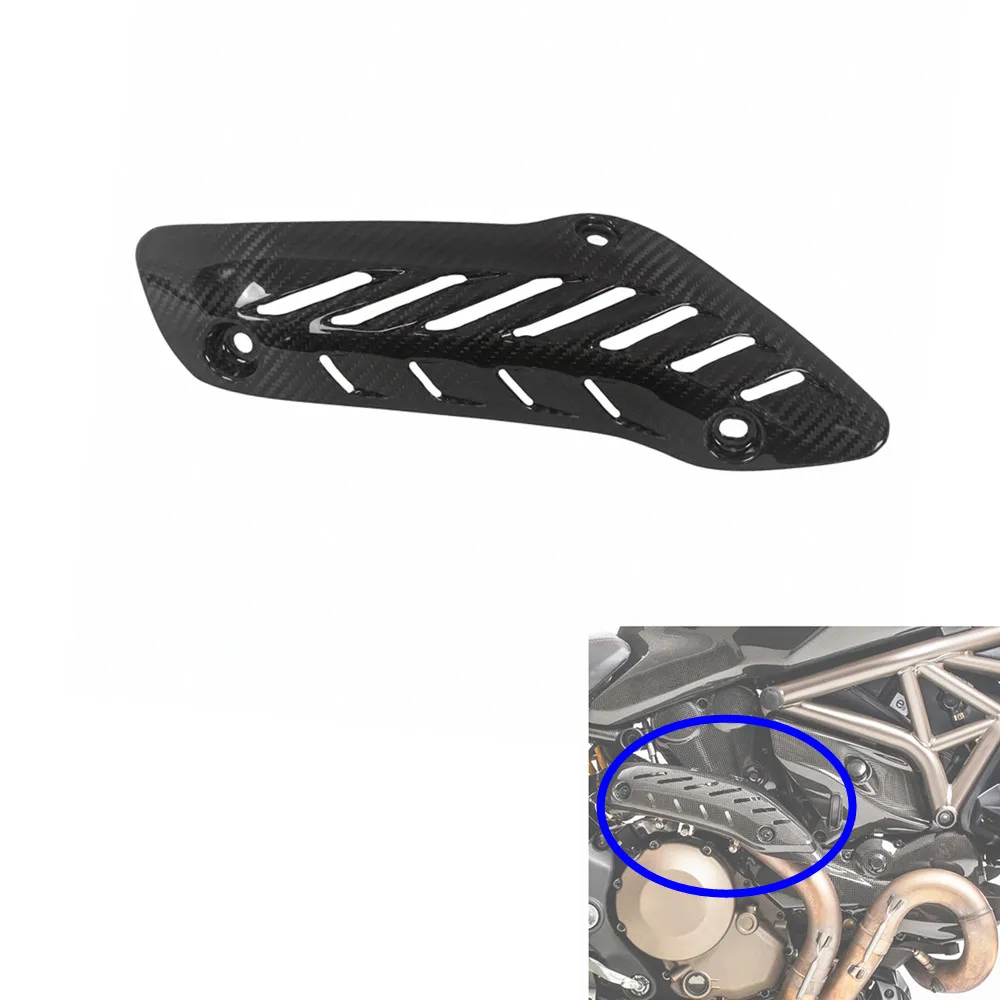 For Ducati Monster 821 1200 1200S 2014 2015 2016 2017 Carbon Fiber Exhaust Cover Motorcycle Muffler Heat Shield Guard
For Ducati Monster 821 1200 1200S 2014 2015 2016 2017 Carbon Fiber Exhaust Cover Motorcycle Muffler Heat Shield Guard