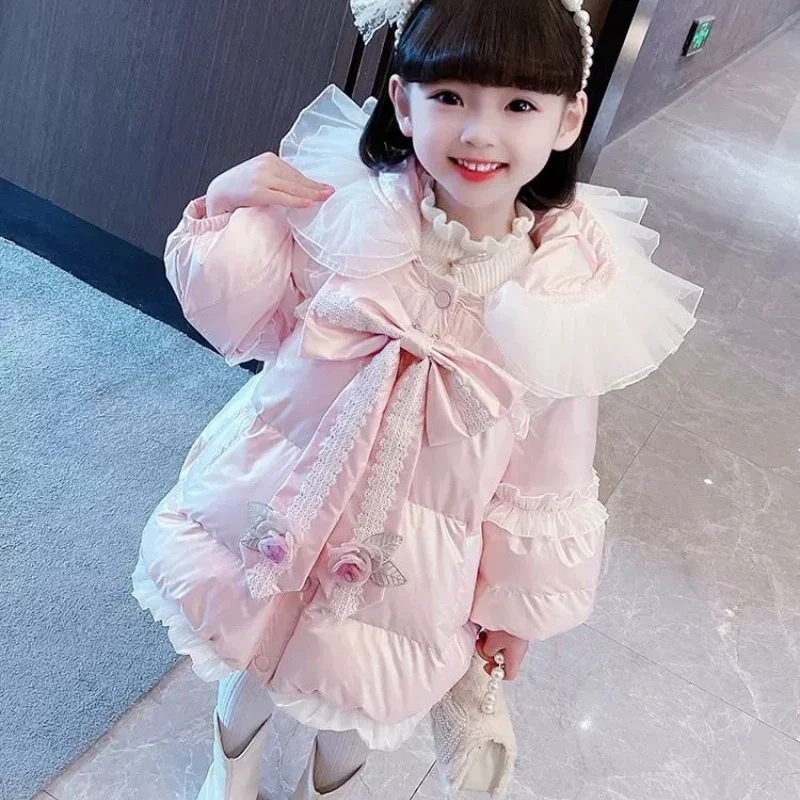 Girls Coat Jacket Cotton Outerwear Windbreak 2024 Lovable Thicken Velvet Winter Warm High Quality Children's Clothing
Girls Coat Jacket Cotton Outerwear Windbreak 2024 Lovable Thicken Velvet Winter Warm High Quality Children's Clothing