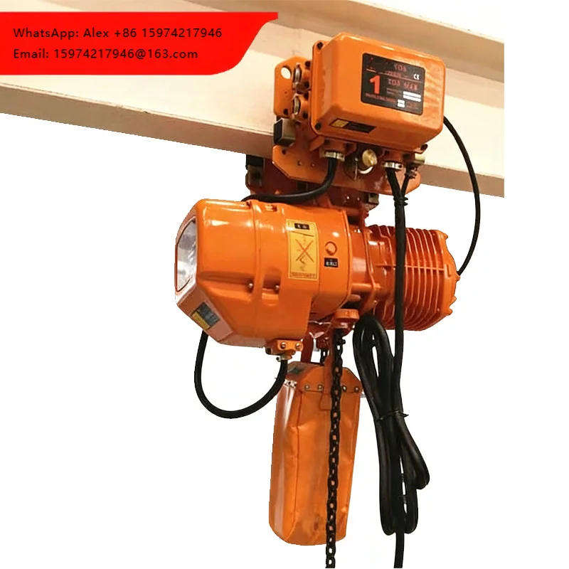 New Professional HHBB Series Electric Chain Hoist Wireless Remote Control Safety Brake System High Strength 380V Crane Home Use
New Professional HHBB Series Electric Chain Hoist Wireless Remote Control Safety Brake System High Strength 380V Crane Home Use