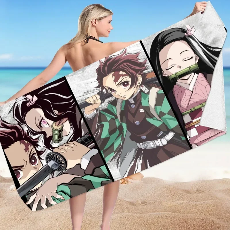 New 70x150cm Demon Slayer Towel Microfiber Beach Towel Absorbent Quick Dry Soft Yoga Swimming Resort Mountain Climbing Towel
New 70x150cm Demon Slayer Towel Microfiber Beach Towel Absorbent Quick Dry Soft Yoga Swimming Resort Mountain Climbing Towel