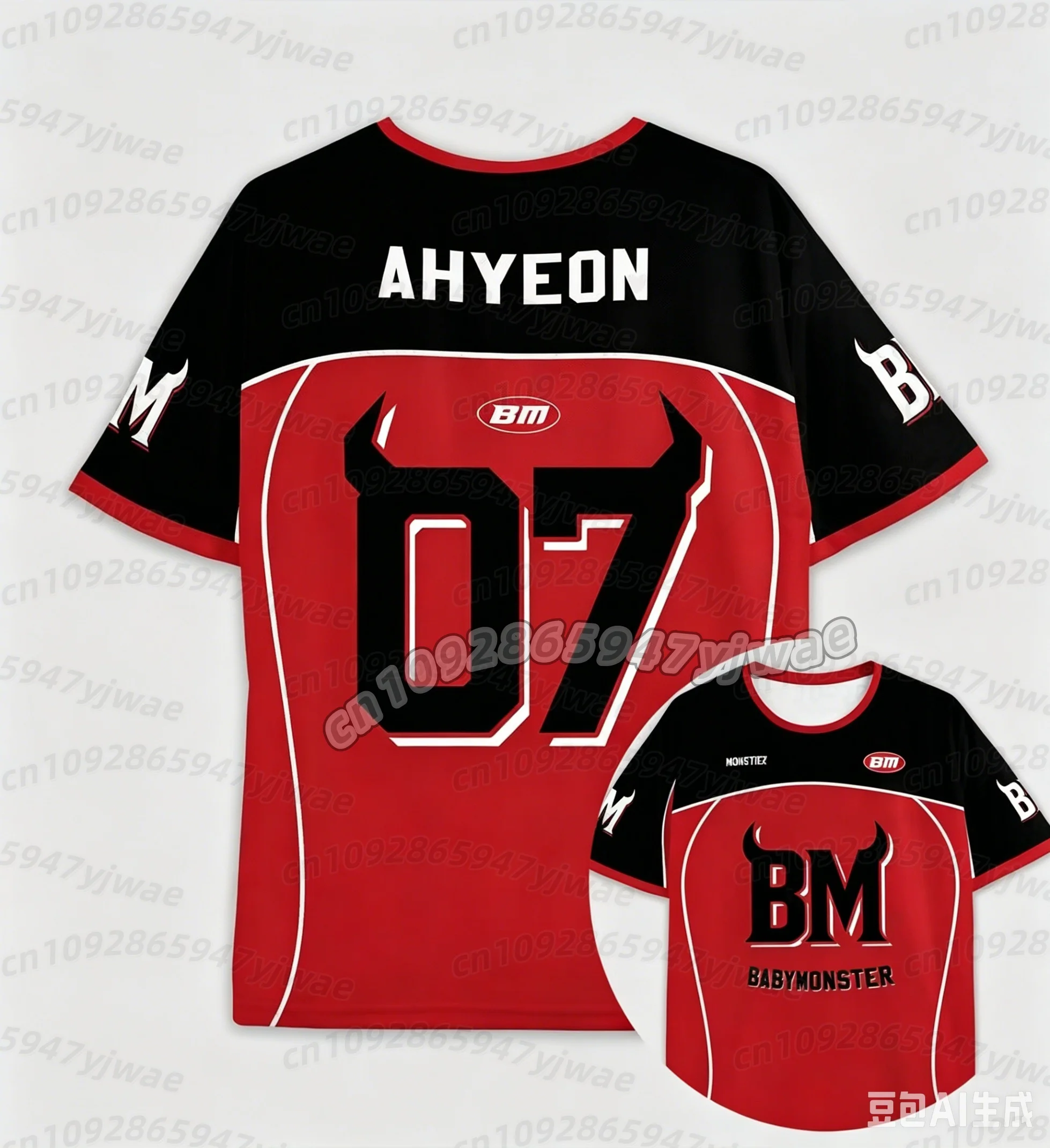 2026 Y2K Men's Women's Kpop Fans Jersey BABYMONSTER Youth Round Neck Breathable Quick Drying Jersey name tag T-shirt
2026 Y2K Men's Women's Kpop Fans Jersey BABYMONSTER Youth Round Neck Breathable Quick Drying Jersey name tag T-shirt