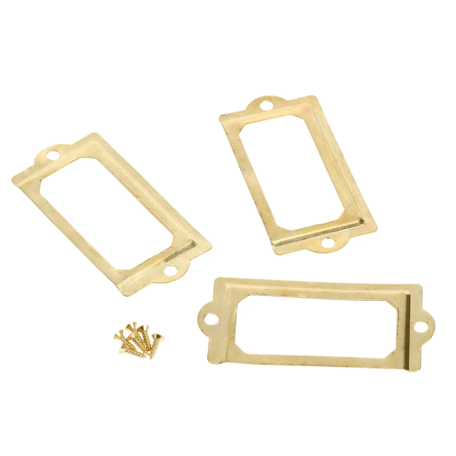 12PCS Metal Iron Label Pull Frame Handle With Screw For Cabinet Gift Box Cupboard Jewelry Box File Case Apothecary 2.75*1.29inch
12PCS Metal Iron Label Pull Frame Handle With Screw For Cabinet Gift Box Cupboard Jewelry Box File Case Apothecary 2.75*1.29inch