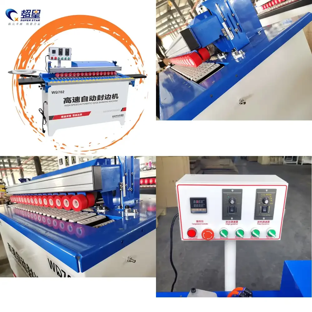 Easy to Operation 702 Mini Edge Bander PVC MDF Plywood Edge Banding Machine
Easy to Operation 702 Mini Edge Bander PVC MDF Plywood Edge Banding Machine