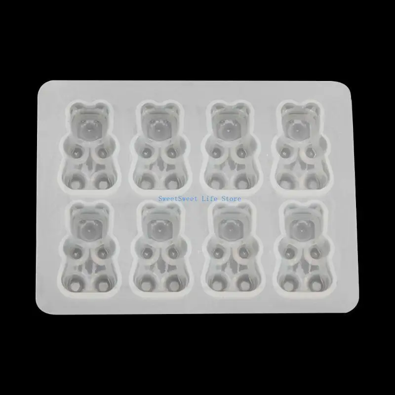 D5QB DIY Bear Sugar Earrings Silicone Mold Dried Flower Art Crafts Mold Eardrops Ear Dangles UV Crystal Resin Epoxy Mold
D5QB DIY Bear Sugar Earrings Silicone Mold Dried Flower Art Crafts Mold Eardrops Ear Dangles UV Crystal Resin Epoxy Mold