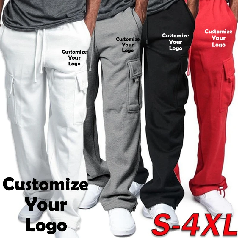 Customized New Casual Men's Drawstring Elastic Waist Solid Color Pocket Pants Sports Pants Sweatpants S-4XL
Customized New Casual Men's Drawstring Elastic Waist Solid Color Pocket Pants Sports Pants Sweatpants S-4XL