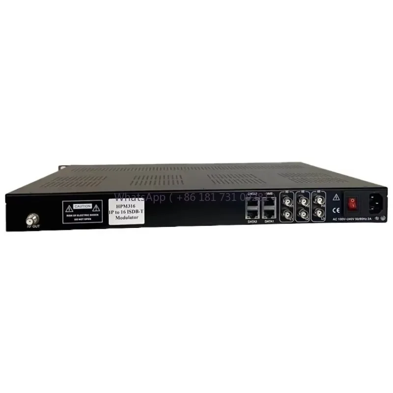 16 in 1 IP to 16 Non-adjacent Carriers Output Profesional Digital CATV RF Modulator
16 in 1 IP to 16 Non-adjacent Carriers Output Profesional Digital CATV RF Modulator