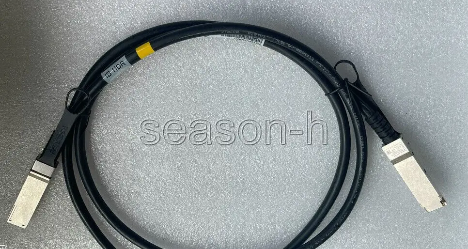 б/у кабель для медного кабеля Mellanox Technologies, 200 ГБE, QSFP56, 2 м MCP1650-V001E30
б/у кабель для медного кабеля Mellanox Technologies, 200 ГБE, QSFP56, 2 м MCP1650-V001E30