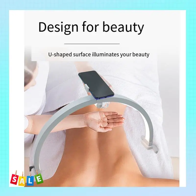 A56X 22Inch Half Moon Nail Desk Lamp 20W Touch Control Half Moon Foldable Manicure Beauty Light With Phone Clip White EU Plug
A56X 22Inch Half Moon Nail Desk Lamp 20W Touch Control Half Moon Foldable Manicure Beauty Light With Phone Clip White EU Plug