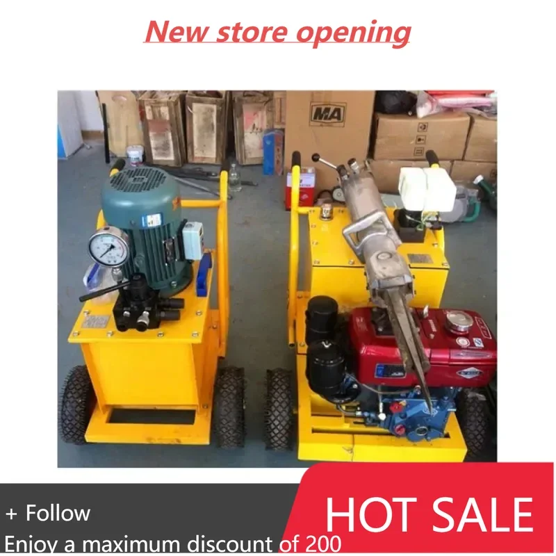 Hydraulic Driven Split Rock Breaking Splitter Hardrock Excavation Cut Eqiupment 32mm 34mm Rock Splitter for Feathers and Wedges
Hydraulic Driven Split Rock Breaking Splitter Hardrock Excavation Cut Eqiupment 32mm 34mm Rock Splitter for Feathers and Wedges