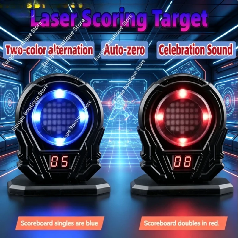 2026 NEW Infrared Induction Electronic Scoring Laser Target Portable Shooting Light Counting Trainer System Sound Effects Toy
2026 NEW Infrared Induction Electronic Scoring Laser Target Portable Shooting Light Counting Trainer System Sound Effects Toy