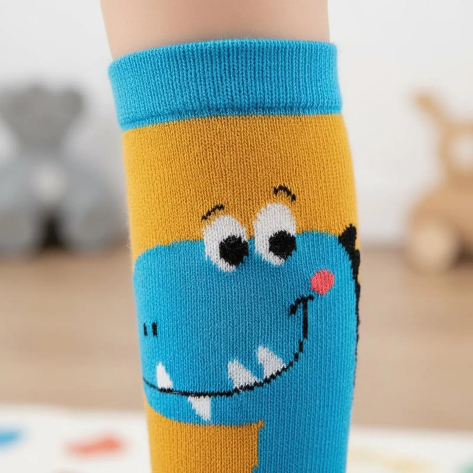 Kids' Dinosaur Knee High Socks Pilling Resistant Cartoon Dinosaur Tube Socks Breathable for Boys
Kids' Dinosaur Knee High Socks Pilling Resistant Cartoon Dinosaur Tube Socks Breathable for Boys
