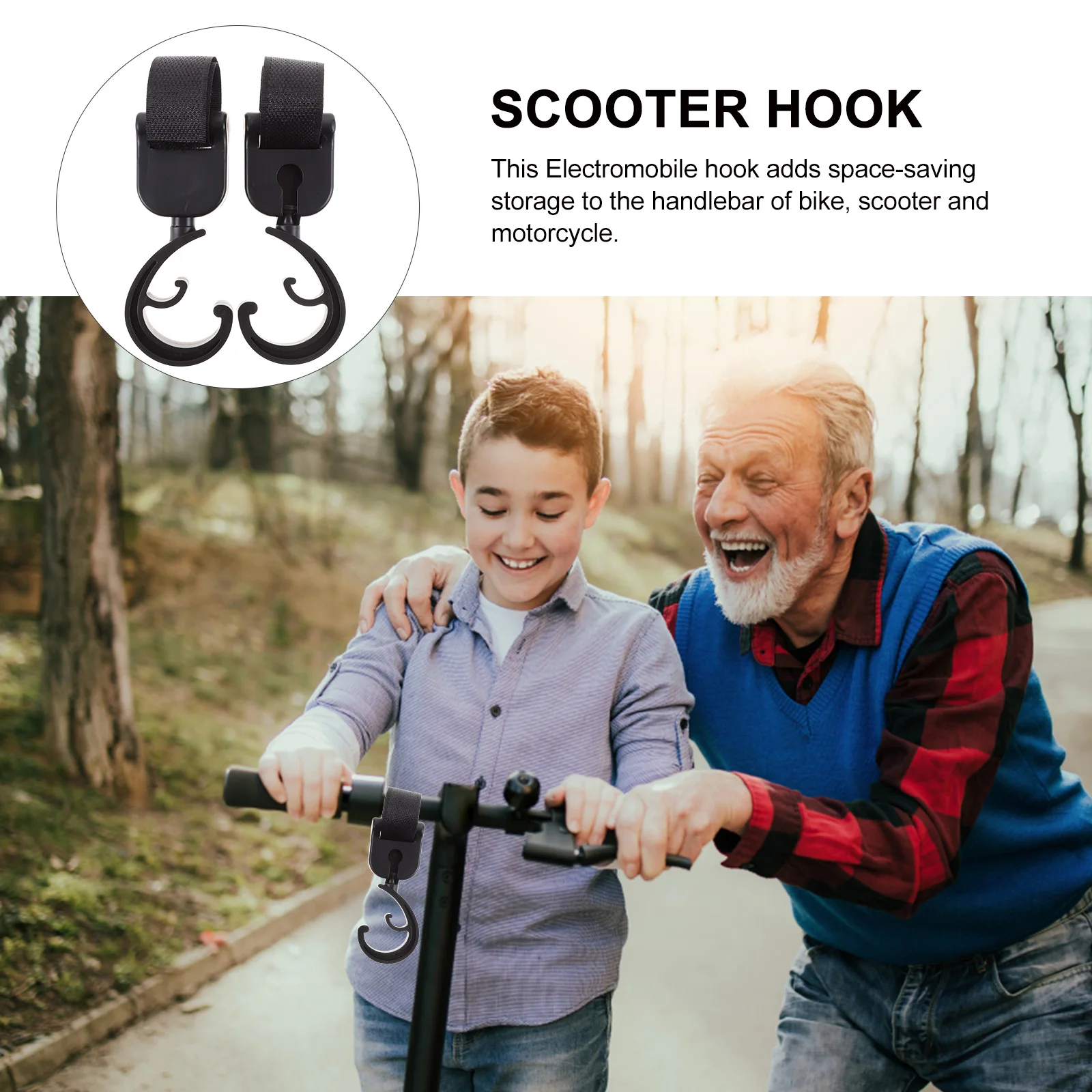 4pcs Electromobile Hook PP Nylon Large Capacity Space Saving Handlebar Hanger for Bike Scooter Motorcycle Punch Free
4pcs Electromobile Hook PP Nylon Large Capacity Space Saving Handlebar Hanger for Bike Scooter Motorcycle Punch Free