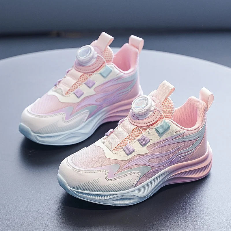 Trendy lightweight mesh running shoes casual outdoor shoes for kids girls
Trendy lightweight mesh running shoes casual outdoor shoes for kids girls