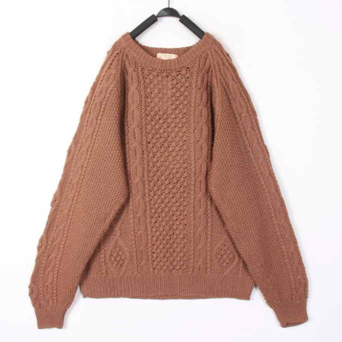 Vintage Autumn Winter Hand Knitted Wool Sweater Women's Open Cardigan Bean Hollow out Design Warm Cozy Long Sleeve round Neck
Vintage Autumn Winter Hand Knitted Wool Sweater Women's Open Cardigan Bean Hollow out Design Warm Cozy Long Sleeve round Neck