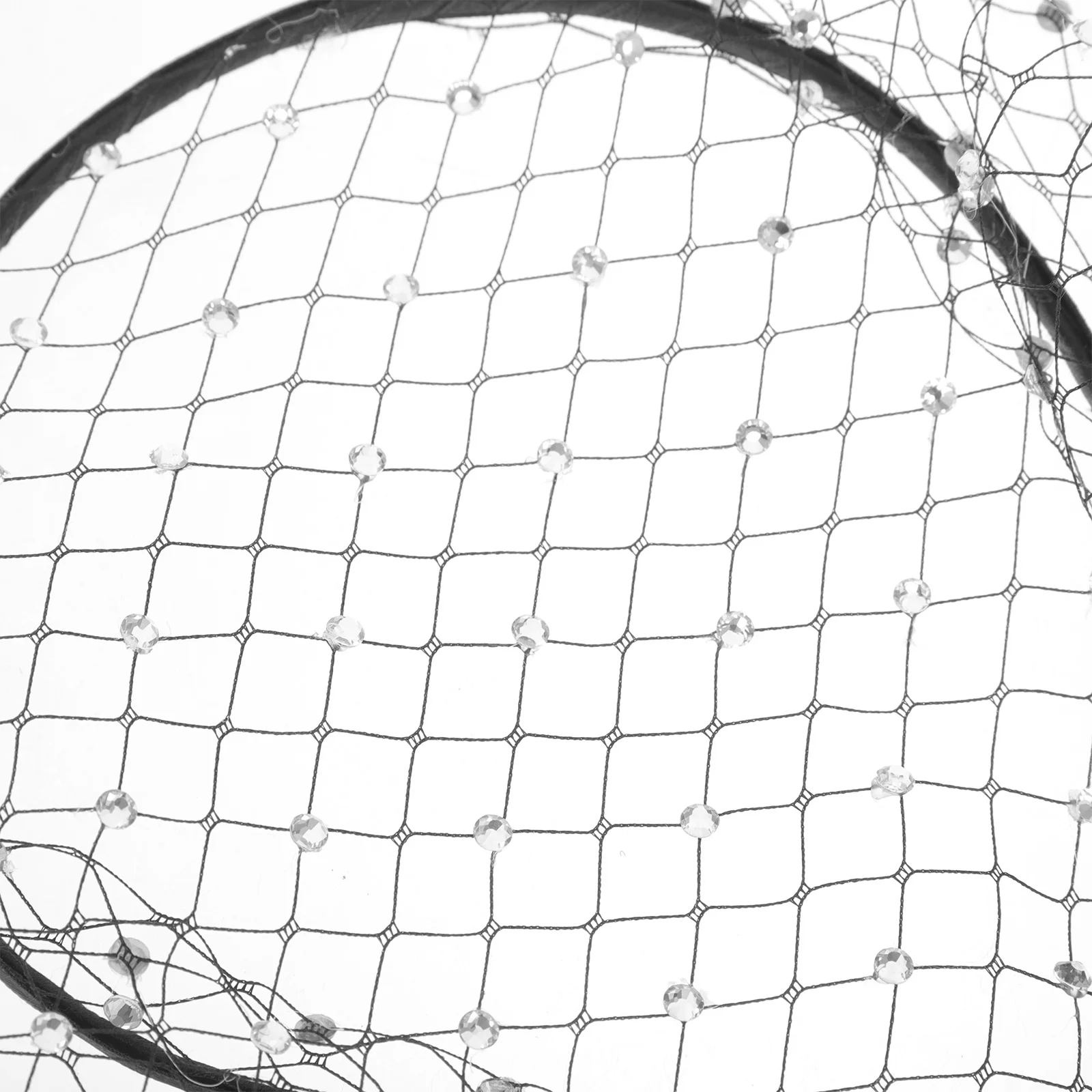 Bride Fascinator Veil Headband Rhinestone Elegant Lightweight Bridal Tea Party Wedding Hair Accessories Women Veil Headpiece
Bride Fascinator Veil Headband Rhinestone Elegant Lightweight Bridal Tea Party Wedding Hair Accessories Women Veil Headpiece