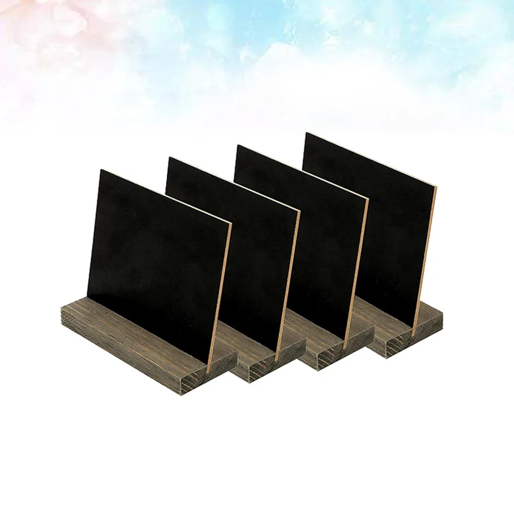 10Pcs Mini Chalkboard Signs Wooden Frame Removable Base Tabletop Blackboard for Wedding Party Cafe Restaurant Decor
10Pcs Mini Chalkboard Signs Wooden Frame Removable Base Tabletop Blackboard for Wedding Party Cafe Restaurant Decor