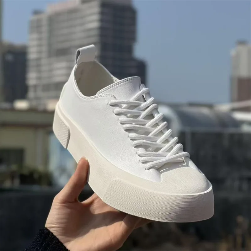 2026 Women's Shoes Luxury Genuine Leather Casual Shoes for Woman New Korean Version Chunky Sneakers Designer Shoes Zapatos Mujer
2026 Women's Shoes Luxury Genuine Leather Casual Shoes for Woman New Korean Version Chunky Sneakers Designer Shoes Zapatos Mujer
