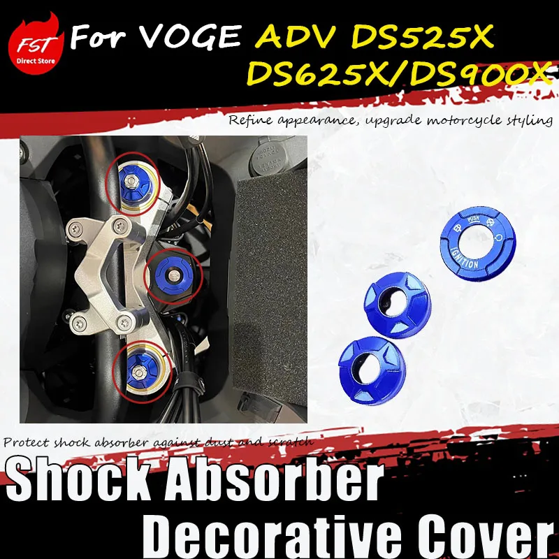 For VOGE ADV DS525X/DS625X/DS900X accessory door lock protection decorative cover shock absorber cover
For VOGE ADV DS525X/DS625X/DS900X accessory door lock protection decorative cover shock absorber cover