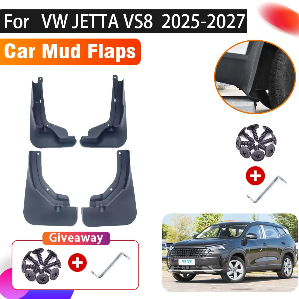 For Volkswagen VW Jetta VS8 2024 2025 2026 Fenders Anti-Dirty Matte Black Flaps Splash-Proof Muds Flaps Mudflap Cars Accessories
For Volkswagen VW Jetta VS8 2024 2025 2026 Fenders Anti-Dirty Matte Black Flaps Splash-Proof Muds Flaps Mudflap Cars Accessories
