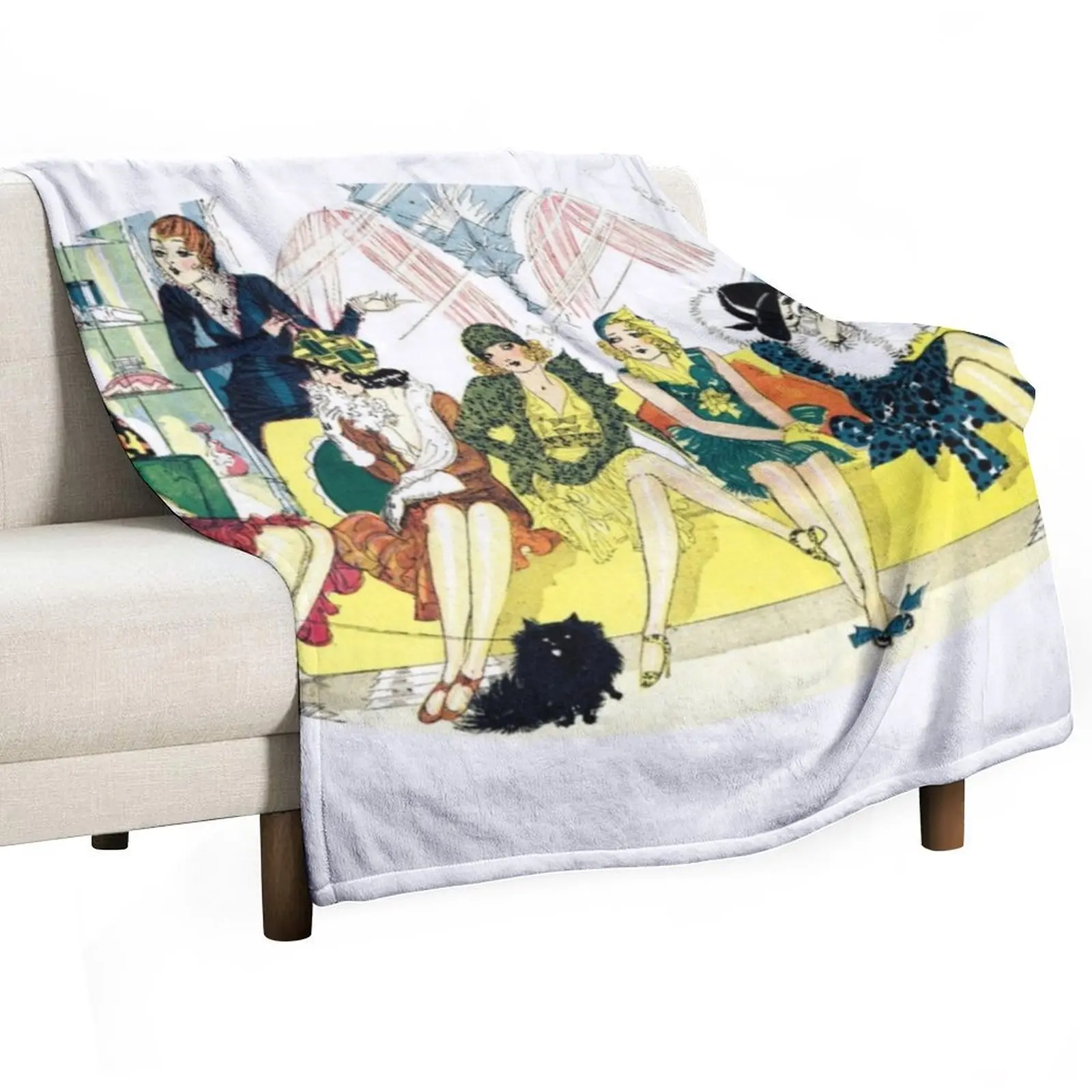 Flappers Shopping by Nell Brinkley HD Throw Blanket wednesday Beach For Baby Blankets For Sofas Blankets
Flappers Shopping by Nell Brinkley HD Throw Blanket wednesday Beach For Baby Blankets For Sofas Blankets
