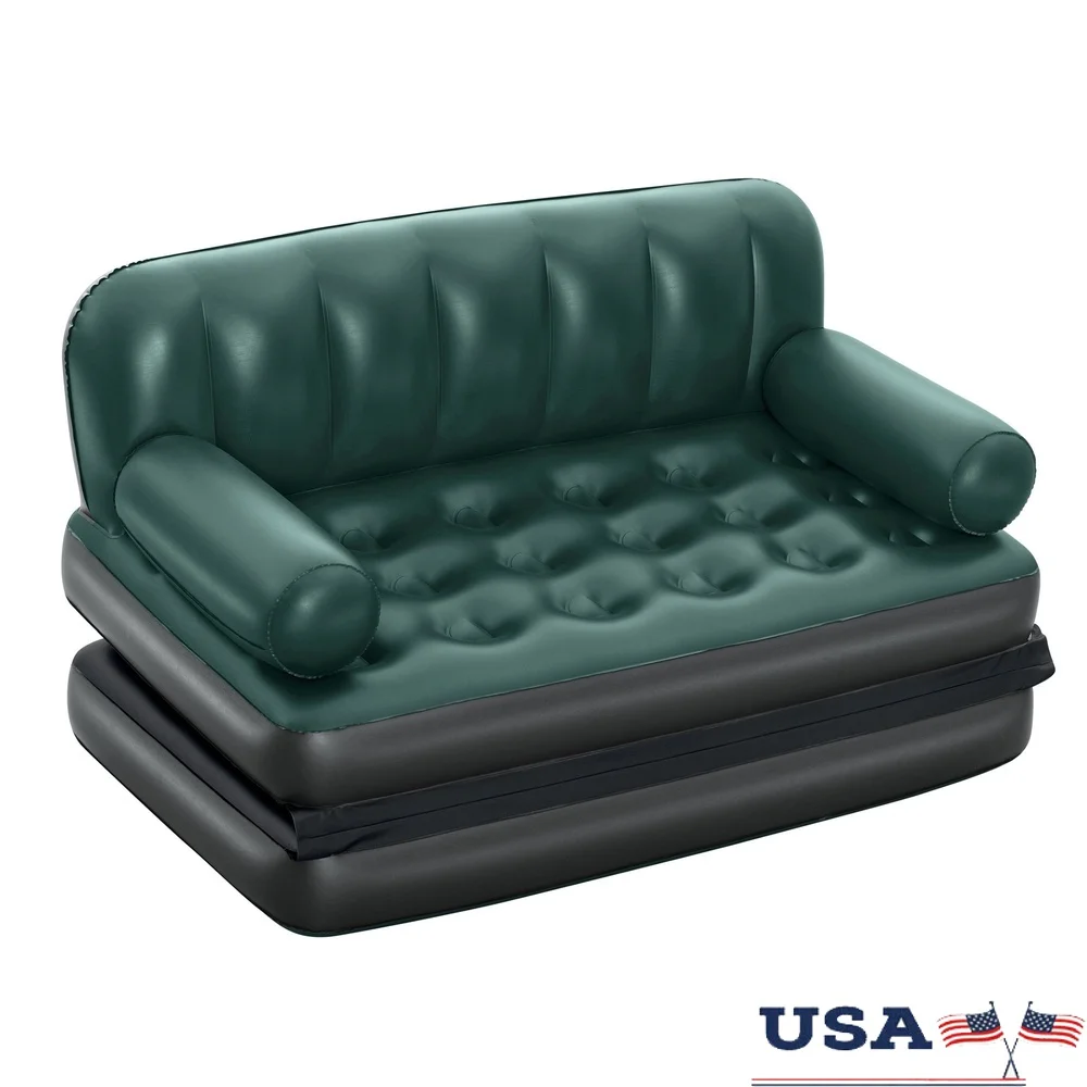 Multi-Max 5-in-1 Inflatable Air Couch Double Sofa Lounge Recliner Bed Portable Adjustable Quick Inflate Supportive Design
Multi-Max 5-in-1 Inflatable Air Couch Double Sofa Lounge Recliner Bed Portable Adjustable Quick Inflate Supportive Design