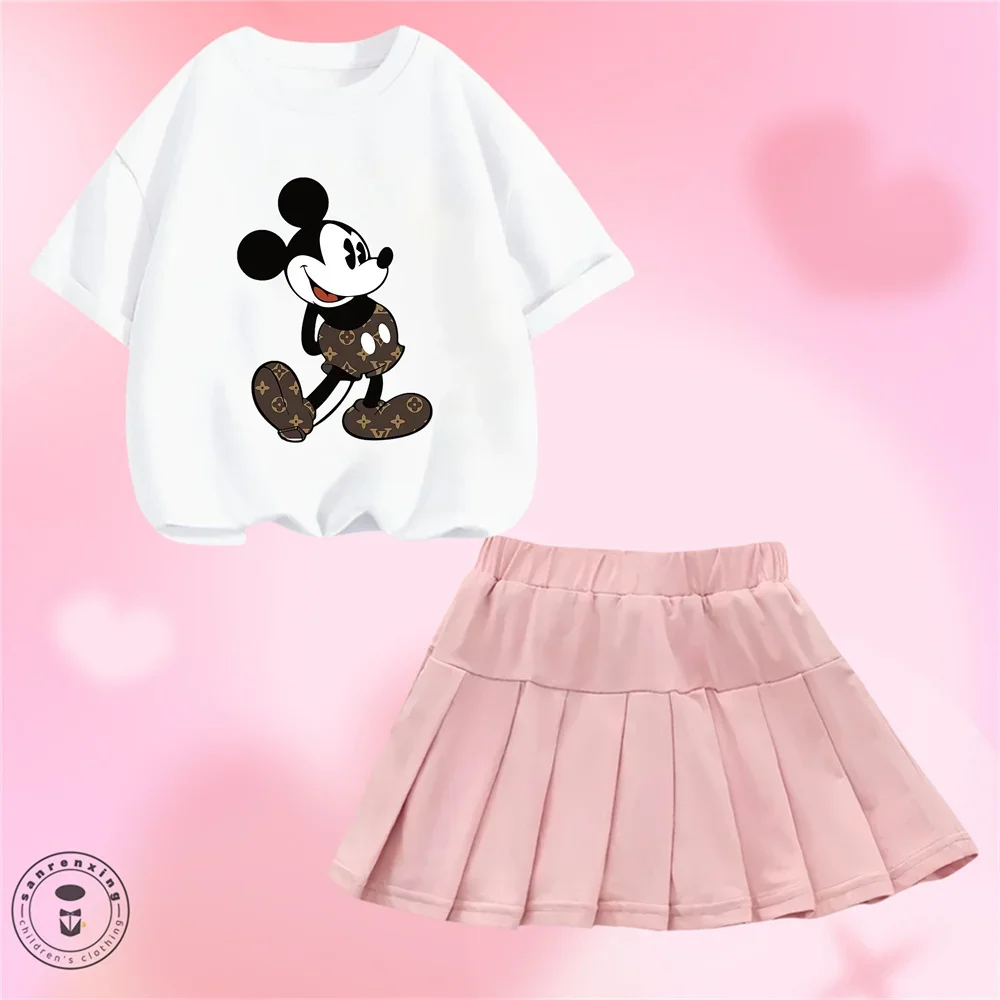Новая анимация Дисней Микки и Минни мультфильм Kawaii купальник для девочек комплект милая плиссированная юбка детский подарок летняя игра аквапарк
Новая анимация Дисней Микки и Минни мультфильм Kawaii купальник для девочек комплект милая плиссированная юбка детский подарок летняя игра аквапарк