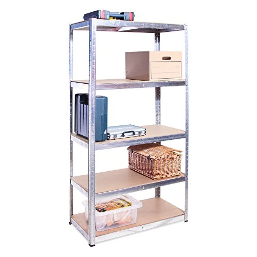 Garage Shelving Units: 7 x 35 x 8 Inch Heavy Duty Racking Shelves for Storage-, Steel 5 Tier 400 lbs Per Shelf,2000 lbs Capacit
Garage Shelving Units: 7 x 35 x 8 Inch Heavy Duty Racking Shelves for Storage-, Steel 5 Tier 400 lbs Per Shelf,2000 lbs Capacit