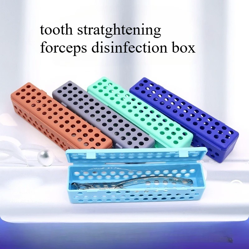 1pc Dental Disinfection Box Autoclavable Dental Instrument Sterilizing Box Tooth Extraction Tools Pliers Holder Placing Case
1pc Dental Disinfection Box Autoclavable Dental Instrument Sterilizing Box Tooth Extraction Tools Pliers Holder Placing Case