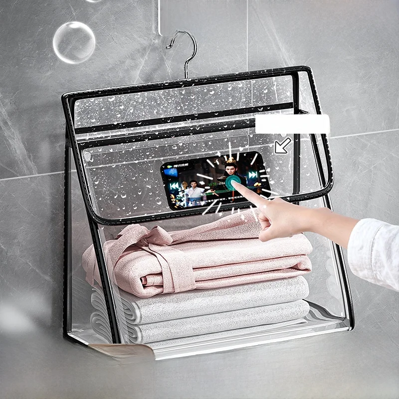 Bathroom Clothes Storage Bag Waterproof Towel Rack Large Capacity Bath Towel Storage Bag Nordic Style Macaron Color Home Orga...
Bathroom Clothes Storage Bag Waterproof Towel Rack Large Capacity Bath Towel Storage Bag Nordic Style Macaron Color Home Orga...