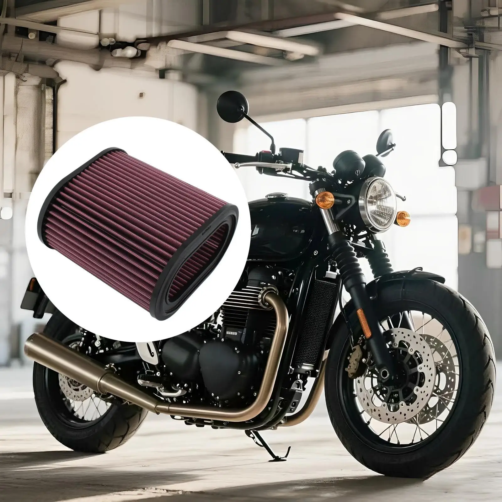 High Efficiency Motorcycle Air Intake Filter Easy Install Engine Cleaner for Triumph Rocket III Roadster Tourer
High Efficiency Motorcycle Air Intake Filter Easy Install Engine Cleaner for Triumph Rocket III Roadster Tourer