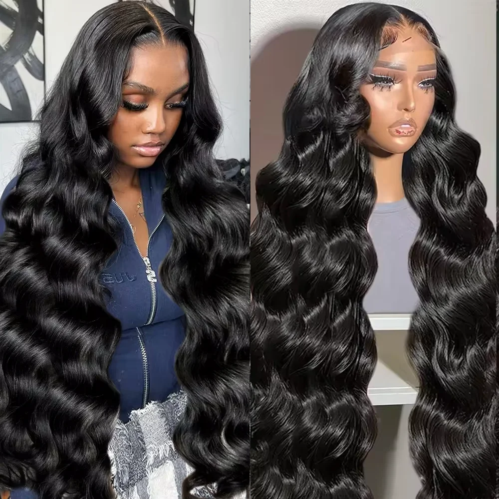 200 Density 5x5 Body Wave Lace Front Human Hair Wigs 30 40 Inch Pre Plucked Transparent Brazilian 13x4 Lace Frontal Wig Women
200 Density 5x5 Body Wave Lace Front Human Hair Wigs 30 40 Inch Pre Plucked Transparent Brazilian 13x4 Lace Frontal Wig Women