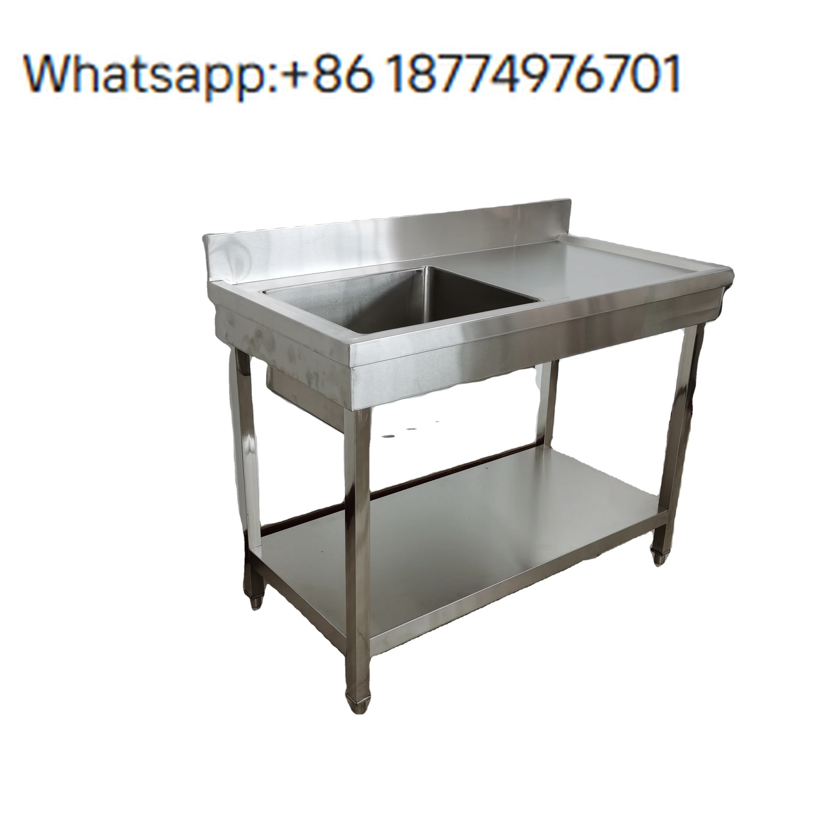 OEM Commercial Stainless Steel Kitchen Sink Cabinet Suitable for Restaurant Kitchen Equipment and Freestanding Dishwashing Sinks
OEM Commercial Stainless Steel Kitchen Sink Cabinet Suitable for Restaurant Kitchen Equipment and Freestanding Dishwashing Sinks