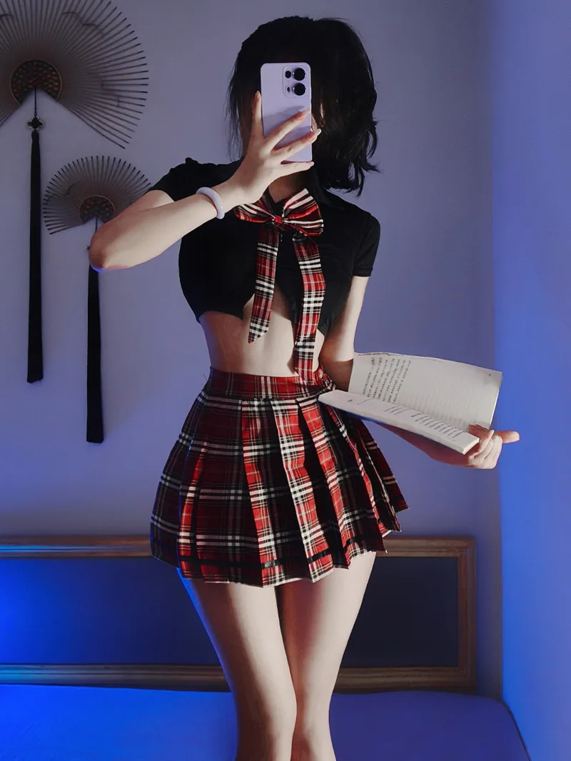 Erotic Pure Desire Style JK Uniform Pleated Two Piece Skirt Shirt Set Campus Student Sweet Fashion Women Skirts Set T Shirt 7NVZ
Erotic Pure Desire Style JK Uniform Pleated Two Piece Skirt Shirt Set Campus Student Sweet Fashion Women Skirts Set T Shirt 7NVZ
