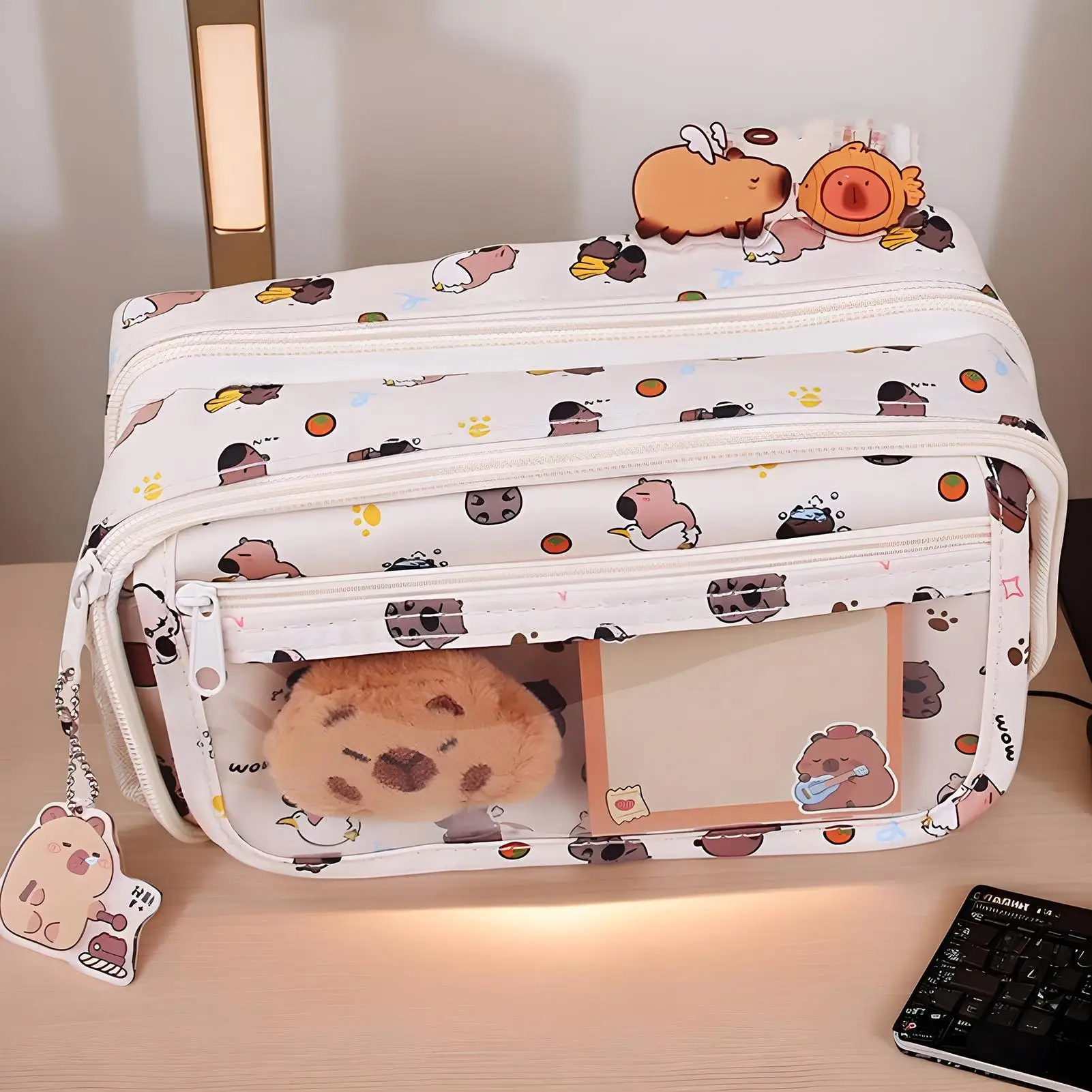 Capybara School Supplies Large Pencil Bag Set Capybara Stuff Storage Bag Sticky Notes School Supplies For Kids Student Classroom
Capybara School Supplies Large Pencil Bag Set Capybara Stuff Storage Bag Sticky Notes School Supplies For Kids Student Classroom