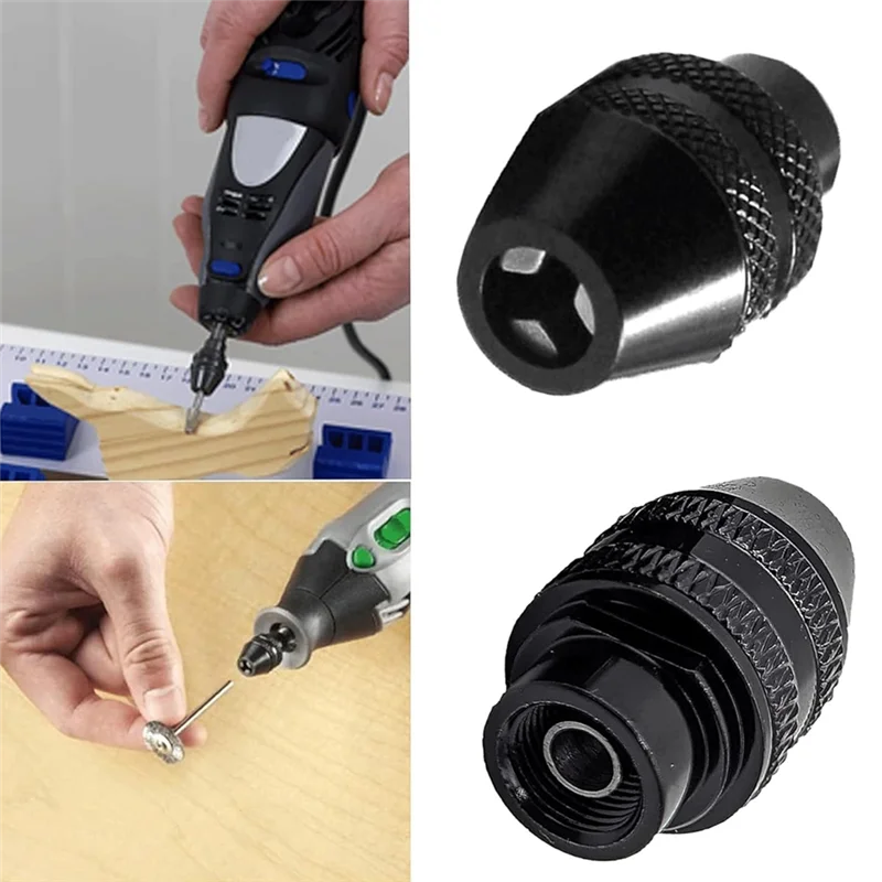 Multi Quick Change Keyless Chuck For Dremel 4486 Rotary Tools 3000 4000 7700 8200 (5Pack), Black-T48C
Multi Quick Change Keyless Chuck For Dremel 4486 Rotary Tools 3000 4000 7700 8200 (5Pack), Black-T48C