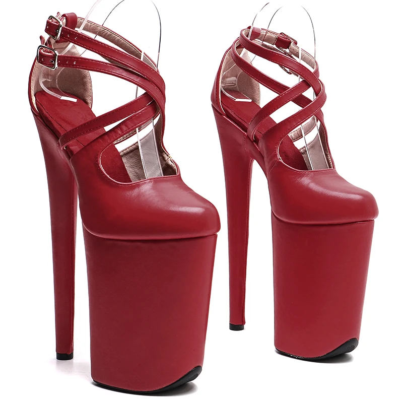 Leecabe 23CM / 9inches Matte PU Upper Trend fashion closed toe Platform High Heels Sandals stripper heel Pole Dance shoes
Leecabe 23CM / 9inches Matte PU Upper Trend fashion closed toe Platform High Heels Sandals stripper heel Pole Dance shoes