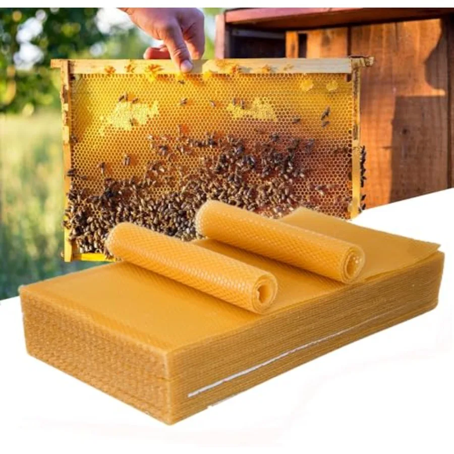 Beeswax Sheets, Bee Hive Foundation Sheets, Beehive Wax Foundation Sheets, Beeswax Honeycomb Sheets for Beekeeping Candle Makin
Beeswax Sheets, Bee Hive Foundation Sheets, Beehive Wax Foundation Sheets, Beeswax Honeycomb Sheets for Beekeeping Candle Makin