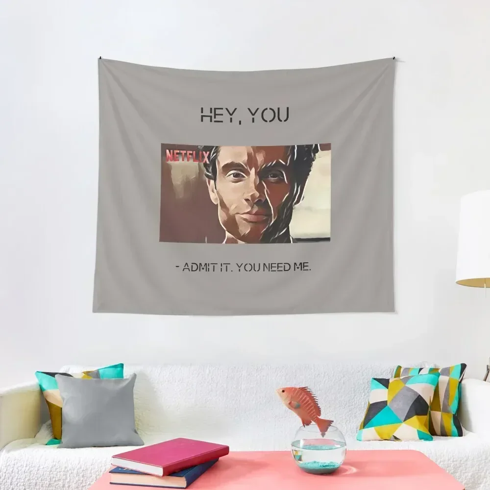 Joe from YOU tv show Tapestry Aesthetic Room Decoration Decor For Bedroom For Bedroom Tapestry 
Joe from YOU tv show Tapestry Aesthetic Room Decoration Decor For Bedroom For Bedroom Tapestry