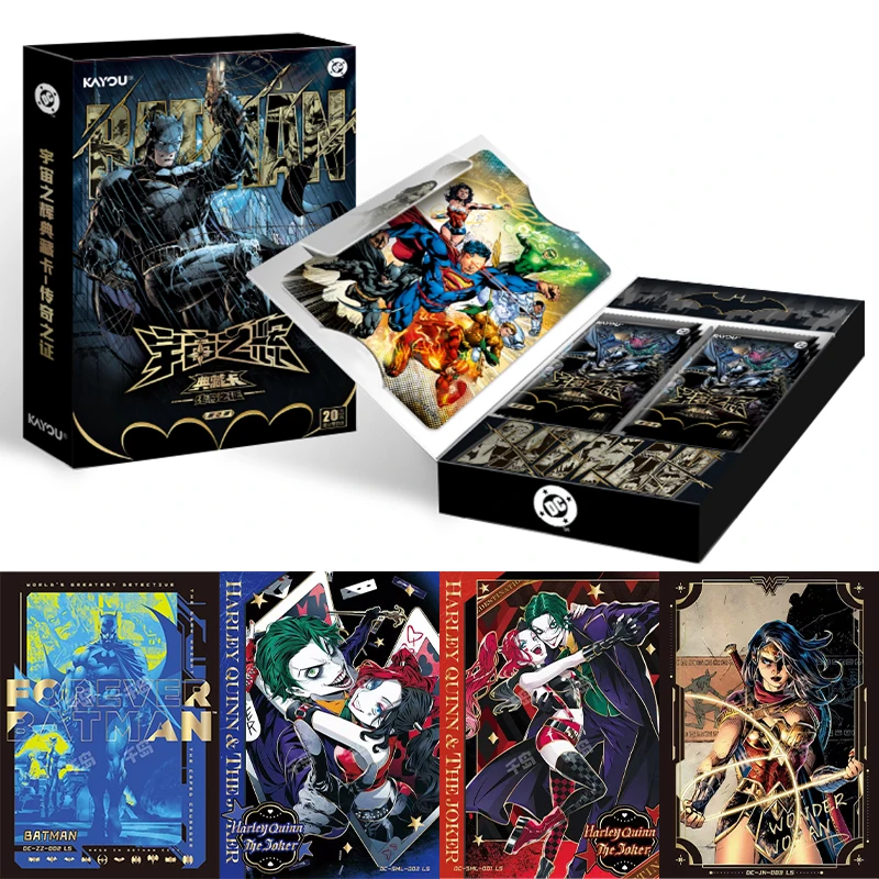 KAYOU Genuine DC Card The Radiance of The Universe Proof of Legend Superman Batman Wonder Woman Movie Anime Collection Card Toy
KAYOU Genuine DC Card The Radiance of The Universe Proof of Legend Superman Batman Wonder Woman Movie Anime Collection Card Toy