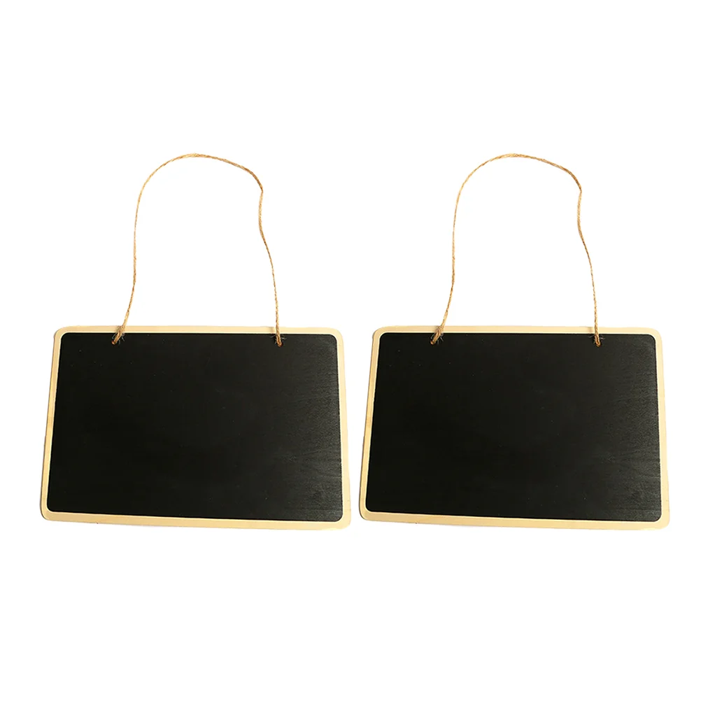 2 Pcs Lanyard Blackboard Portable Small Message Removable Boards for Restaurant Wooden Office
2 Pcs Lanyard Blackboard Portable Small Message Removable Boards for Restaurant Wooden Office