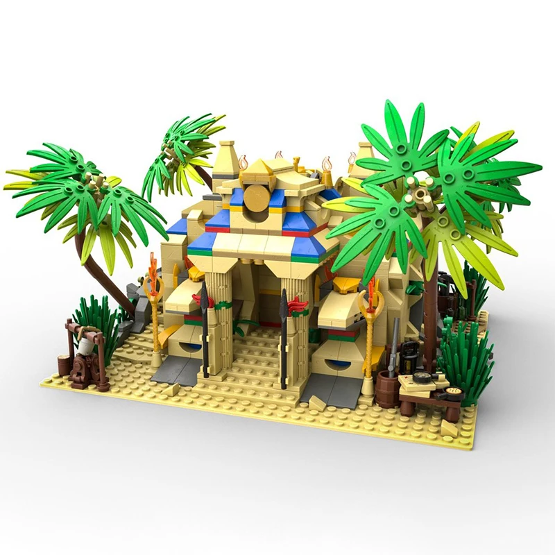 1534pcs MOC Temple Treasures Adventurers Desert Model Building Blocks Construction Toys Christmas Gifts Education Brick Kids
1534pcs MOC Temple Treasures Adventurers Desert Model Building Blocks Construction Toys Christmas Gifts Education Brick Kids
