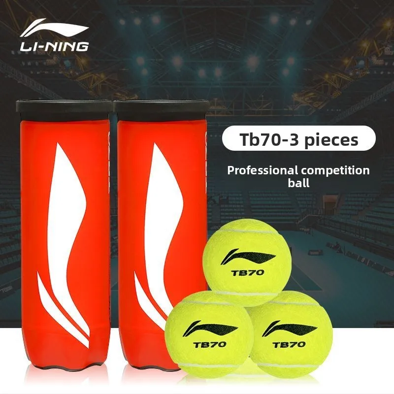 Li Ning Tennis Professional Tournament Beginner Training Balls 3 Balls with Pressure Ball AWQV001
Li Ning Tennis Professional Tournament Beginner Training Balls 3 Balls with Pressure Ball AWQV001