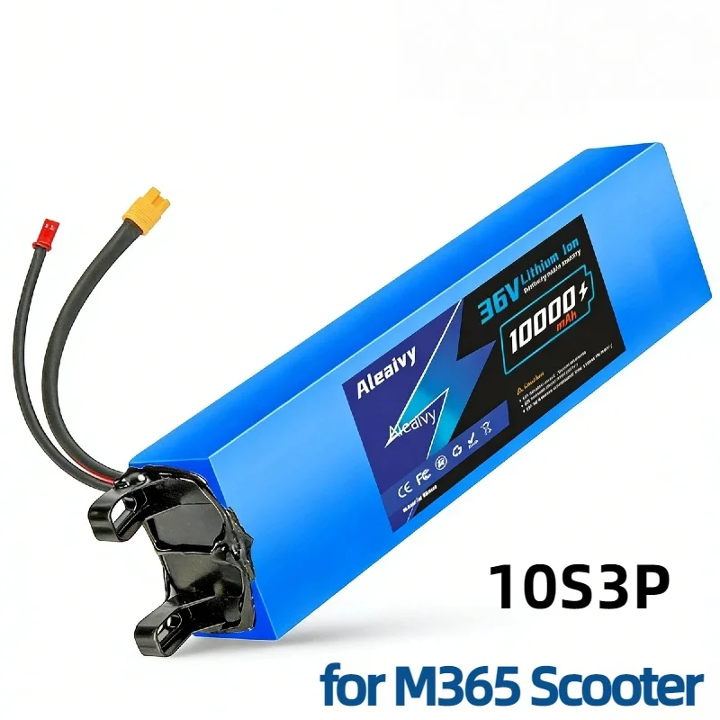 36V 10Ah 10S3P Lithium Battery Pack – 500W High Capacity with BMS Same Port 42V for M365 Scooter Durable Rechargeable Spare
36V 10Ah 10S3P Lithium Battery Pack – 500W High Capacity with BMS Same Port 42V for M365 Scooter Durable Rechargeable Spare