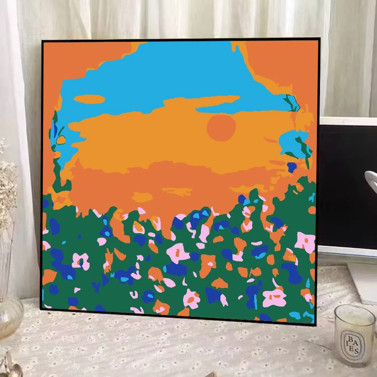 4857551Digital oil painting living room decorative painting sofa background wall hanging painting
4857551Digital oil painting living room decorative painting sofa background wall hanging painting