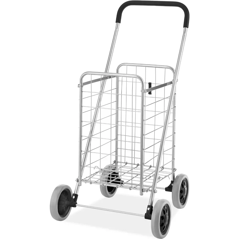 Whitmor Utility Shopping Cart-Durable Folding Design for Easy Storage
Whitmor Utility Shopping Cart-Durable Folding Design for Easy Storage