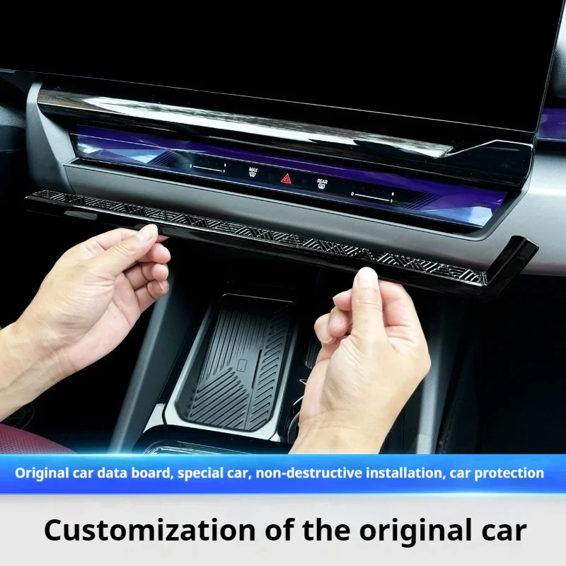 For BMW 5 Series i5 G60 2024+ ABS Black Car Dashboard Air Condition Vent Outlet Decoration Cover Stickers Auto Accessories
For BMW 5 Series i5 G60 2024+ ABS Black Car Dashboard Air Condition Vent Outlet Decoration Cover Stickers Auto Accessories