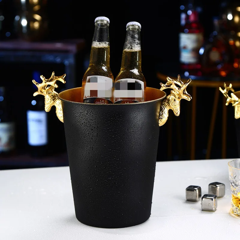 Stainless Steel Ice Bucket, Beer Cooler, Wine Utensils, Champagne Basin, Bar Accessories, Home Gathering Restaurant Decoration
Stainless Steel Ice Bucket, Beer Cooler, Wine Utensils, Champagne Basin, Bar Accessories, Home Gathering Restaurant Decoration