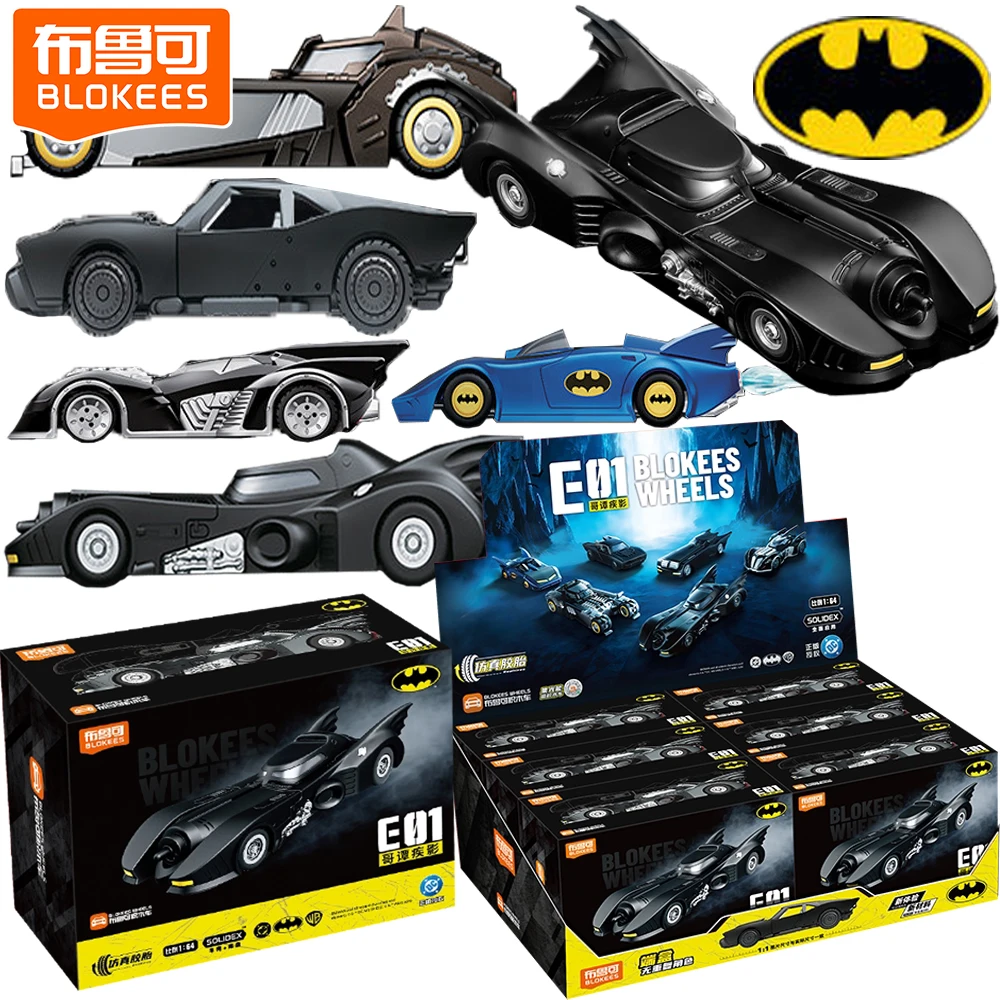 Blokees Wheels Original The Batman Trendy Blind Box Popular Comic Character Car Exquisite Model High Quality Peripheral Toy Gift
Blokees Wheels Original The Batman Trendy Blind Box Popular Comic Character Car Exquisite Model High Quality Peripheral Toy Gift