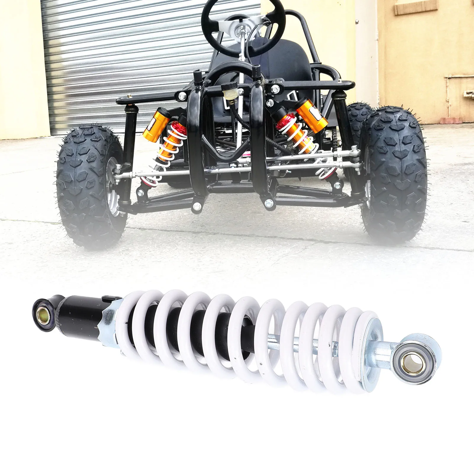280mm Motorcycle Shock Absorber 8mm Spring Adjustable Damping 220LBS Load for Mini Bike Scooter Motorcycle Shock Absorber
280mm Motorcycle Shock Absorber 8mm Spring Adjustable Damping 220LBS Load for Mini Bike Scooter Motorcycle Shock Absorber